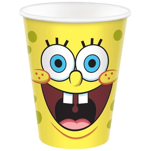 Kelímek Sponge Bob 8 ks