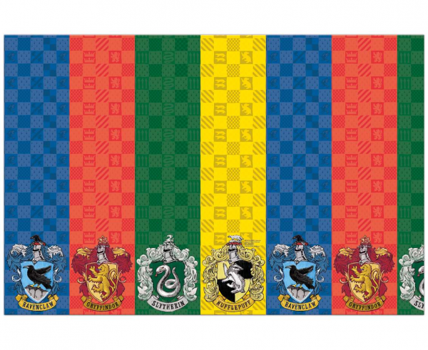 Ubrus papírový Harry Potter - Bradavické koleje 120x180 cm