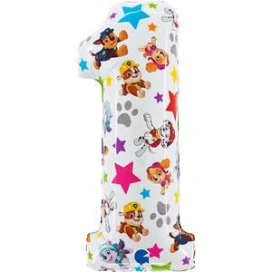 Balonek číslo 1 - Tlapková patrola (71 cm)