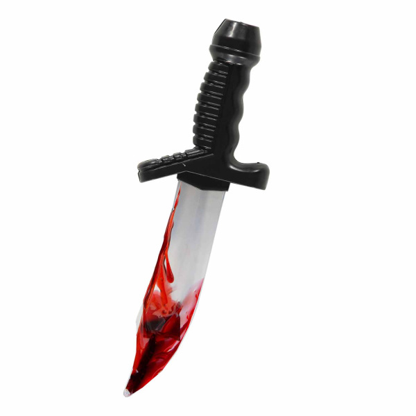 Halloweenský nůž krvácející efekt