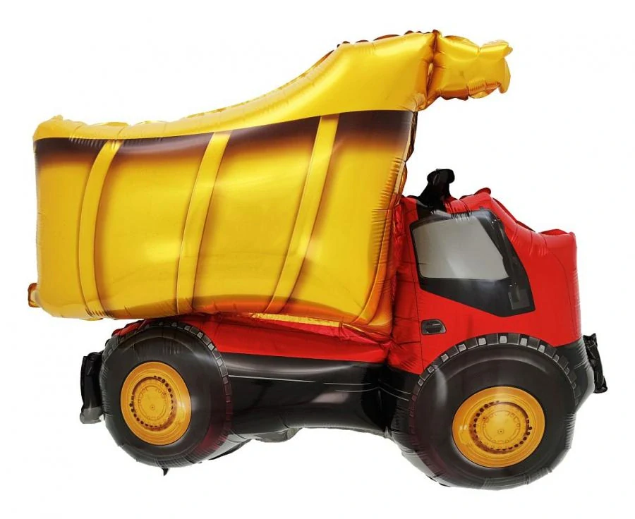 Foliový balonek - Nákladní auto sklápěč 53 x 70 cm