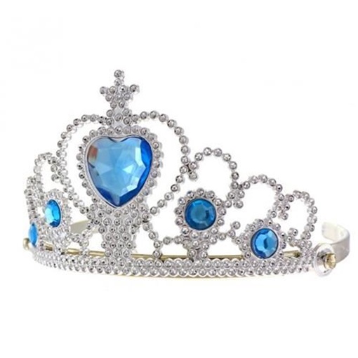 Korunka pro princezny s modrými kameny