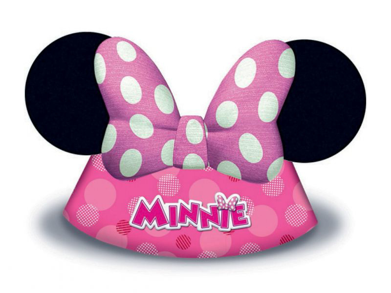 Čepičky Minnie 6 ks