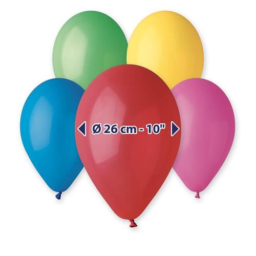 Balonky 26 cm - 100 ks mix barev