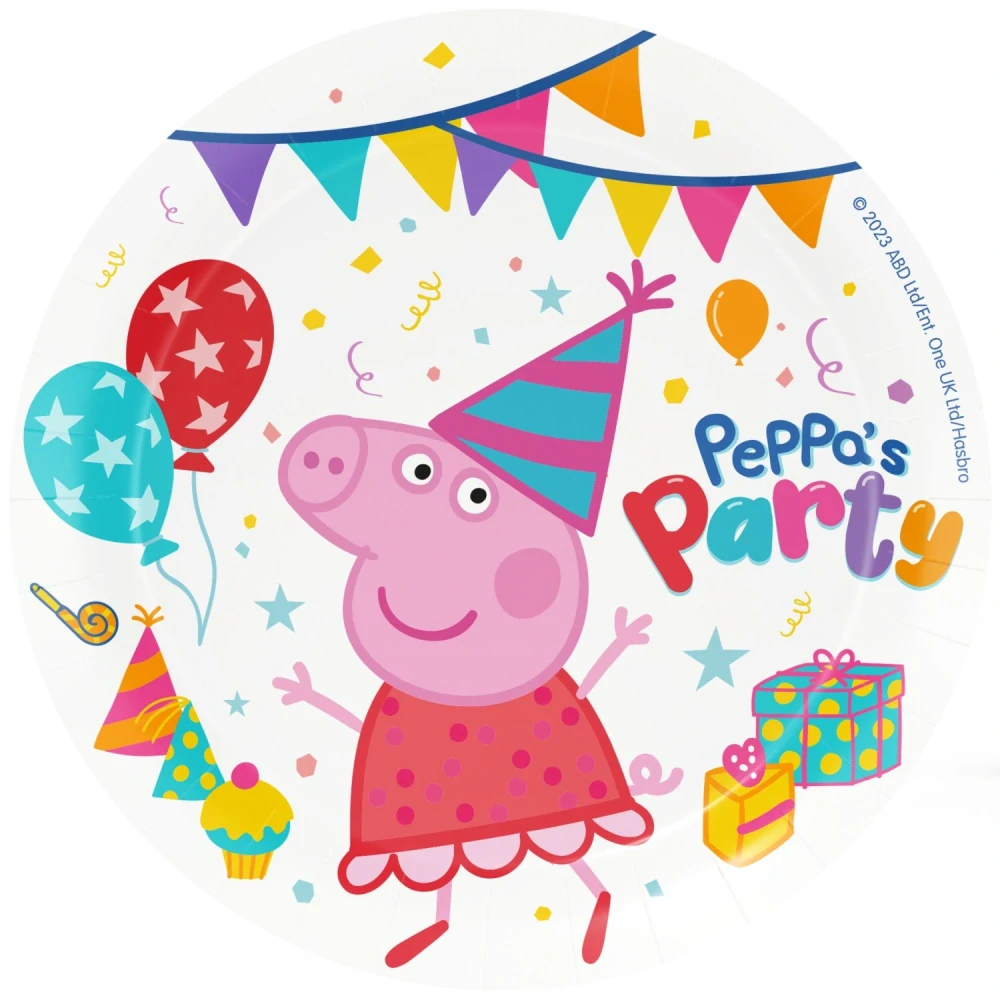 Talíř Prasátko Peppa 23 cm