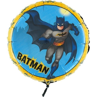 Foliový balonek Batman kulatý - 43 cm